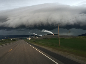 Storm Clouds over Soda Springs